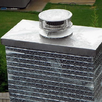 Кожух на трубу дымохода. Кожух дымохода на крыше - flue.com.ua