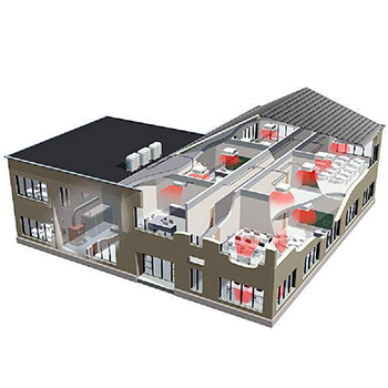 Схема вентиляции в детском садике