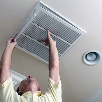 Вентиляционные решётки в потолке