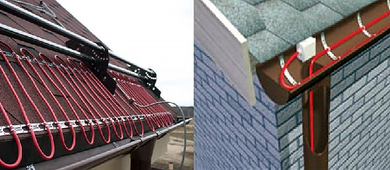 Защита кровельных систем от обледенения и наледи