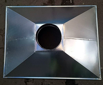 Зонт вытяжной 02